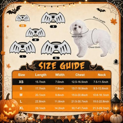 Dog Dragon Wings, Halloween Dragon Costume for Dog Cat, Silver, Xs - Image 3