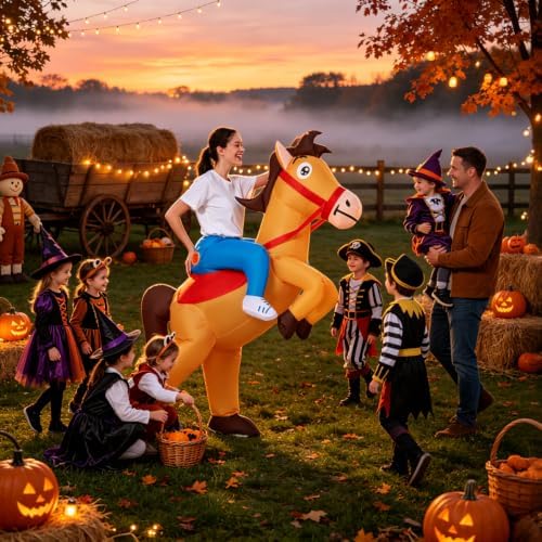 Inflatable Costume for Adult Ride on Animal Blow up Costumes Inflatable Halloween Costumes Fancy Dress Adults - Image 3