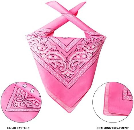 Yewong Pet Pink Cowboy Hat Costume Accessory Set Dog Cat Size Pink Cowgirl Princess Hat with Crown Tiara Bandana/Scarf for Cat Puppy Western Costume Daily Wearing Photo Props (Set A) - Image 3