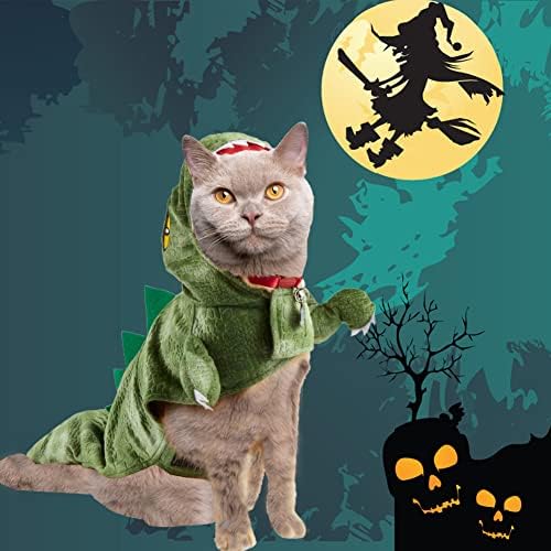 Dinosaur Dog Costume - Stegosaurus Cosplay for Small to Large Dogs, Warm Winter Dragon Costume for Special Events - Image 6