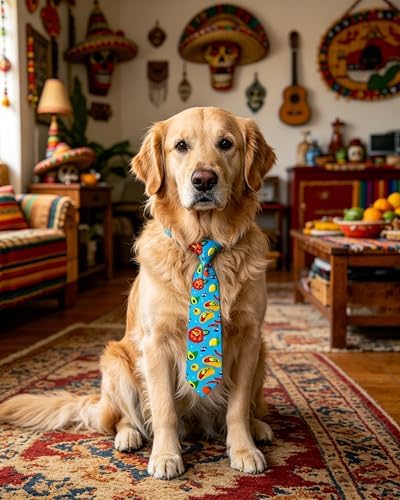 PET SHOW 10 Pack Mexican Dog Ties Neckties XL for Extra Large Dogs - Image 5