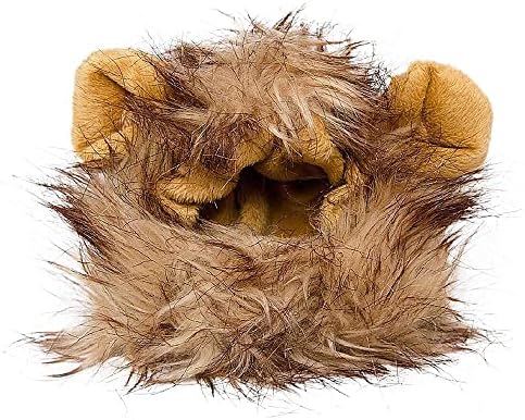 Pet Krewe Dog Lion Mane Halloween Costume – Fits Neck Size 8”- 14”- Lion Mane for Small Dogs – Ideal for Halloween, Birthday, Cosplay, Outfits, Pet Clothes - Image 6