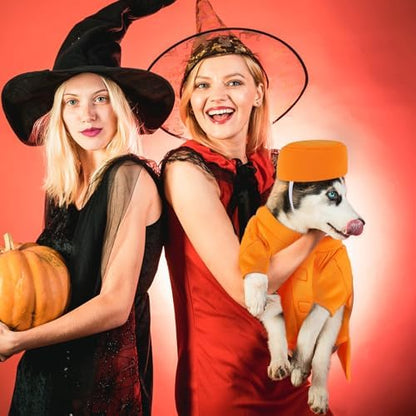 Cozypower 4 Pcs Halloween Dog Prisoner Costumes Accessories, S - Image 5