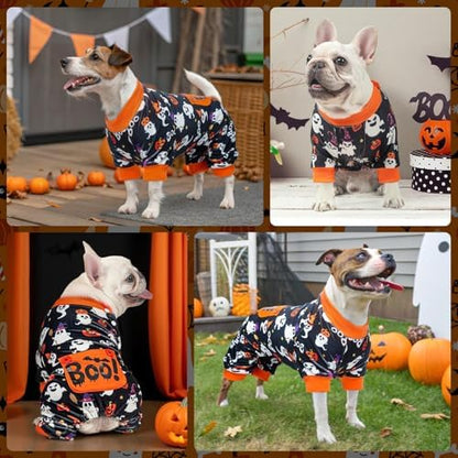 BEAUTYZOO Halloween Dog Pajamas, Soft Fleece Puppy Sweater for Small Dogs - Image 5