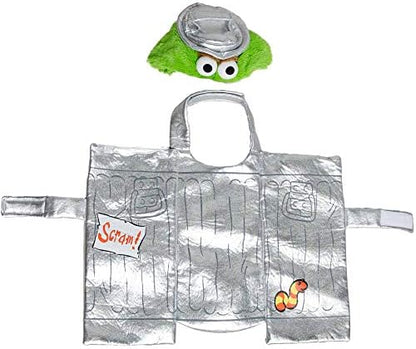 Pet Krewe Large Oscar the Grouch Dog Costume - Fits Small, Medium, Large and Extra Large Pets - Perfect for Halloween, Christmas Holiday, Parties, Photoshoots, Gifts for Dog Lovers - Image 4