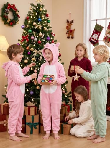 Kids Animal Onesie Pajamas Boys Girls Animal Onesie Costume for Halloween Christmas Costume - Image 6