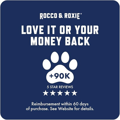 Rocco & Roxie Supply Co. Stain & Strong Odor Eliminator, Enzyme Cleaner, Pet Odor Eliminator for Home - Carpet Stain Remover for Cats & Dog Pee - Urine Destroyer - Carpet Cleaner Spray Clear, 32 Fl Oz