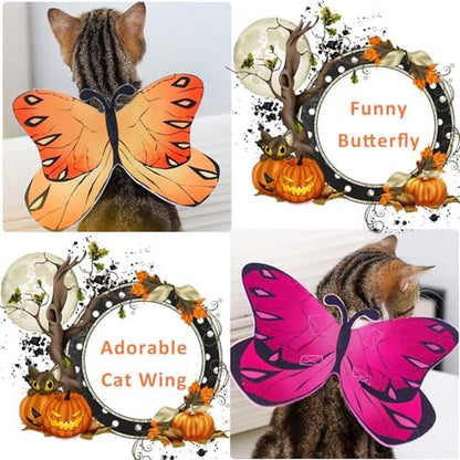 Dog Costumes Butterfly Wings Dog Clothes Halloween Costumes Cat Costume - Image 4