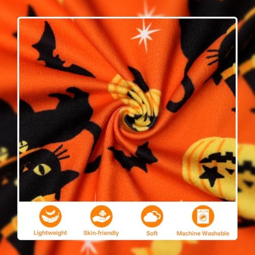XPUDAC 4 Pack Dog Halloween Pajamas for Medium Large Dogs Onesie, 3XL - Image 7