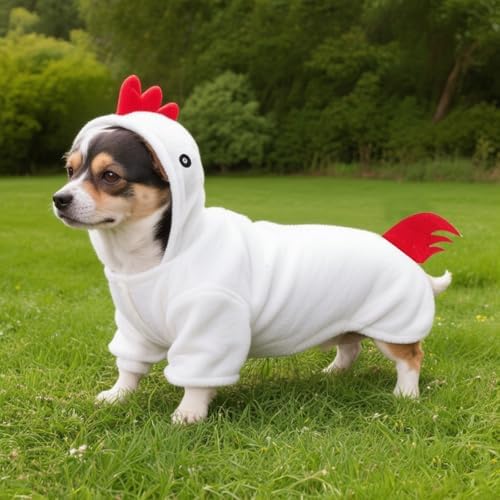 Dog Halloween Chicken Costume Dog Thanksgiving Hoodie Cosplay - Image 7