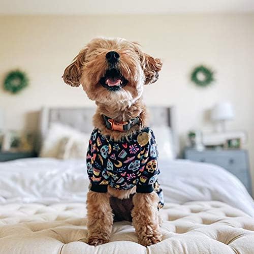 CuteBone Small Dogs Outfit Soft Puppy Onesies Pjs Dog Pajamas Pet Coat Cat Apparel Comfy Doggie Jumpsuit Bodysuit for All Seasons - Image 4