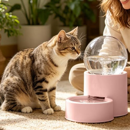 Cat Automatic Feeder Auto Dog Watering Dispenser
