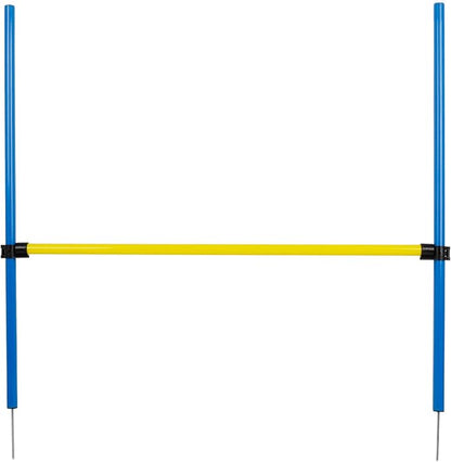 Pet Prime Dog Agility Training Equipment for Dog Obstacle Course Backyard Height Adjustable Jumper Hurdle Bar Portable Dogs Park Exercise Tool