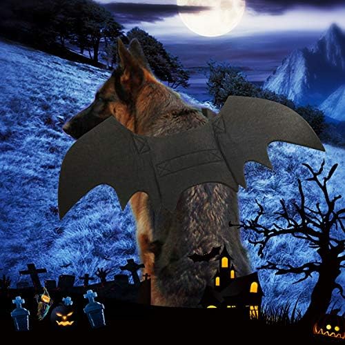 Rypet Dog Bat Wings Costume XL, Dog Bat Costume for Halloween Cosplay Party - Image 7