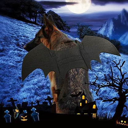 Rypet Dog Bat Wings Costume XL, Dog Bat Costume for Halloween Cosplay Party - Image 7