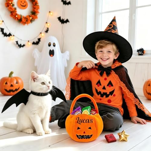 Halloween Pet Bat Wings Costume for Small Medium Large Dogs Cats Adjustable Black Bat Costume Wings for Pet Halloween Cosplay Party. - Image 5