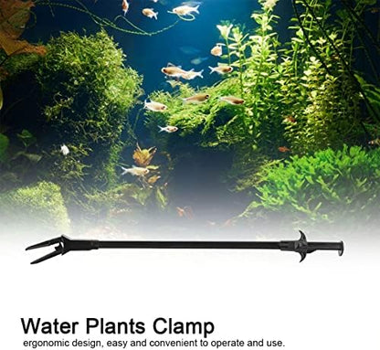 Aquascaping Plastic, Aquarium Ts 50Cm Handle Grabber, Aquarium Ts Plastic For Fish, Trimming Adjustment, Ergonomic Non-Slip Grip