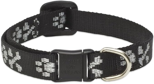 LupinePet Originals 1/2" Bling Bonz Cat Safety Collar , 8-12"