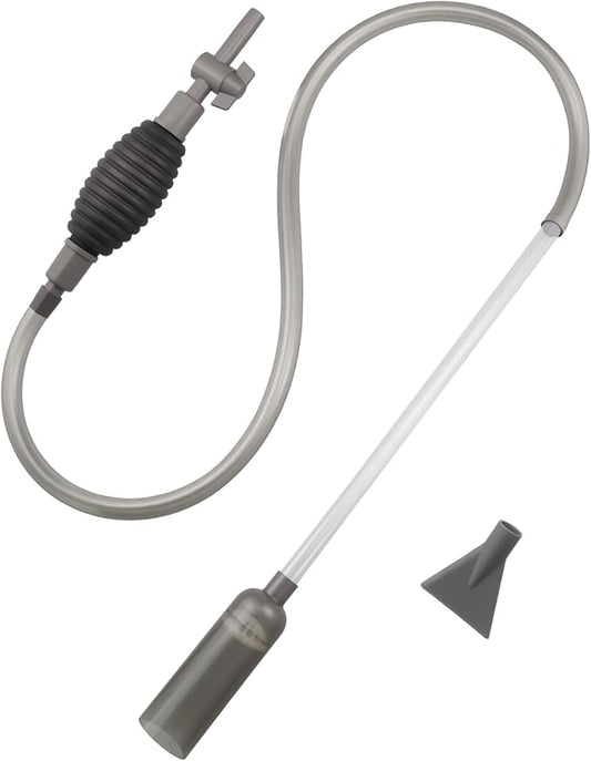 Aquarium Siphon Vacuum Cleaner for Gravel and Sand, Fish Tank Vacuum Gravel Cleaner, Manually Fish Tank Water Changer