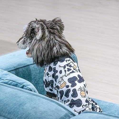 CuteBone Dog Halloween Pajamas Puppy Onesies Small Dogs Soft Pjs Coat Cat Apparel Comfy Pet Christmas Clothes Outfit Doggie Bodysuit - Image 5
