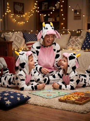 Kids Animal Onesie Pajamas Boys Girls Animal Onesie Costume for Halloween Christmas Costume - Image 3
