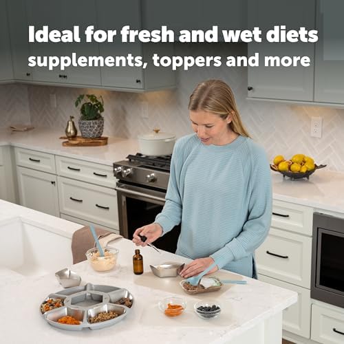 PetSafe FreshFeed Refrigerated Automatic Wet Food Feeder, 6 Meals, Black