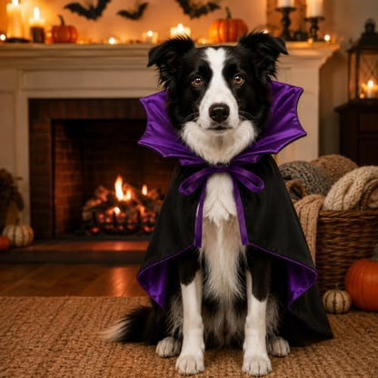 Vampire Cloak Dog Costumes for Medium Dogs, Devil Cape Dog Halloween Costume, Halloween Costumes for Medium Large Breed - Image 7