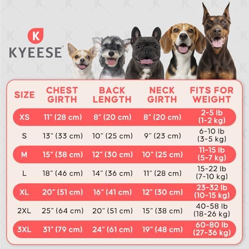 KYEESE Dog Christmas Pajamas for Small Dogs Red Santa Velvet Onesie - Image 2