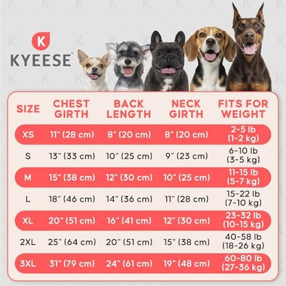 KYEESE Thanksgiving Dog Pajamas, Turtleneck Dog Pajamas for Small Dogs Boy Girl, Soft Velvet Turkey Print Pet Onesie with 4-Leg Design, Stretchy Jammies Cozy Holiday Pjs, Medium - Image 2