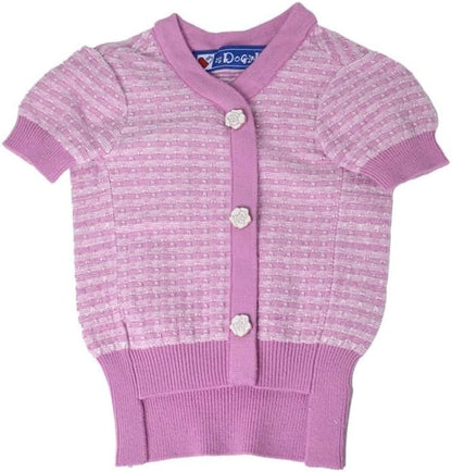 Pink Female Soft Rabbit Cashmere core-Spun Knit Pet Sweater for Small Dog and Medium Dogs – Soft Stretchy and Stylish Winter Apparel for Pets – Fits Pets 10-30 lbs - Image 5