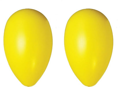 Jolly Pets Jolly Egg Dog Toy, 12 Inches/Large, Yellow (Pack of 2)