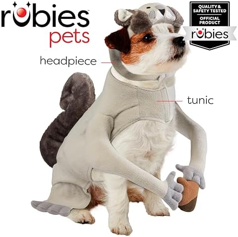 Rubies Squirrel Pet Costume for Dogs or Cats, Medium - Image 2