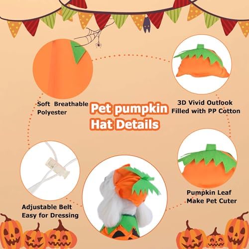 FLAdorepet Halloween Matching Dog and Owner Clothes Pet Pumpkin Costume,S - Image 6