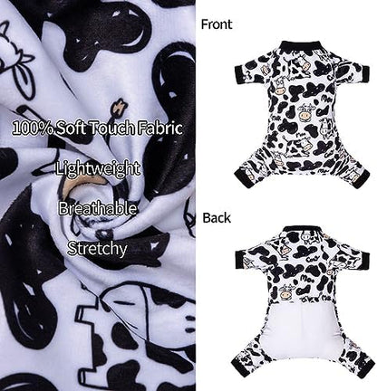 CuteBone Dog Halloween Pajamas Puppy Onesies Small Dogs Soft Pjs Coat Cat Apparel Comfy Pet Christmas Clothes Outfit Doggie Bodysuit - Image 3