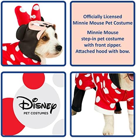 Rubies Disney: Minnie Mouse Pet Costume for for Dogs or Cats, Small - Image 2