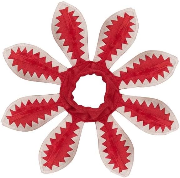 ComfyCamper Red Flower Dog Costume - X Large Medium Small French Lab Retriever Shepherd Pet Cosplay Halloween Costumes (X-Large) by ComfyCamper