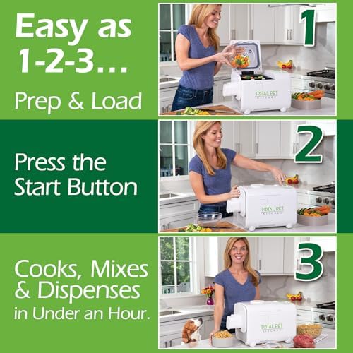 4-in-1 Pet Food Maker/Multi-Cooker- 4.5 Quart Capacity