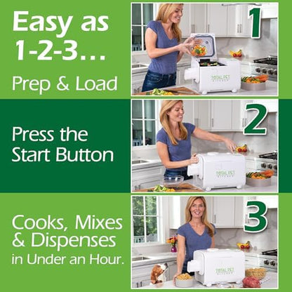 4-in-1 Pet Food Maker/Multi-Cooker- 4.5 Quart Capacity