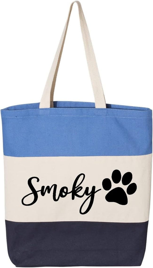 Custom Dog Tote Bag Personalized Dog Mom Gift Dog Toys Totes Pet Gift Custom Pet Bag Gift For Dog Mom Dog Lover Bag
