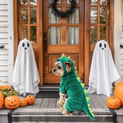 Dog Halloween Costumes Dog Dinosaur Costume Hoodie Pajamas for Dogs - Image 5