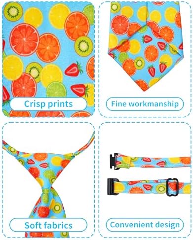 PET SHOW 10 Pack Fruit Dog Ties Neckties XS for Small Dogs - Image 2