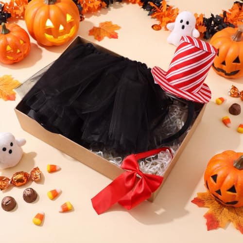 ramede 4 Pcs Dog Cat Halloween Costumes, Pet Cat Hat Accessories - Image 3