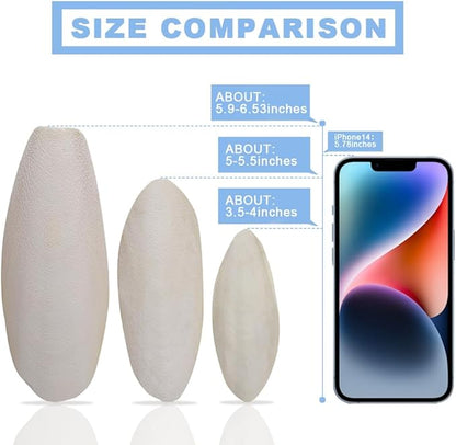 Jmxu's 3.5"-4" Cuttlebone for Birds Natural Cuddle Bone for Parakeets, Cuttlefish Bone for Sharp Beaks, Natural Birds Calcium for Parrot Cockatiels Budgie, 12Pcs