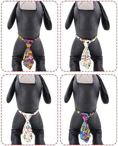 PET SHOW 10 Pack Mardi Gras Dog Ties Neckties XL for Extra Large Dogs - Image 3