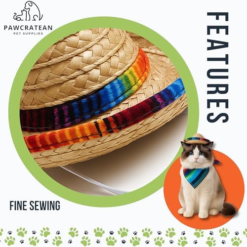 Pet Custom Dog Custom Cat Custom Hoodie, Sporty Look, Funny Gift, Halloween Holiday (Sombrero Set, One Size) - Image 5