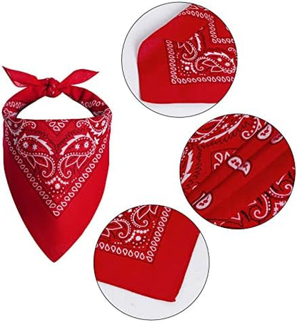 choyaxo Pet Cowboy Costume Halloween Costumes for Dogs Cat Cowboy Hat with Bandana Scarf (Medium) - Image 4