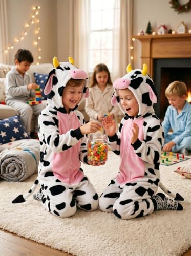 Kids Animal Onesie Pajamas Boys Girls Animal Onesie Costume for Halloween Christmas Costume - Image 2