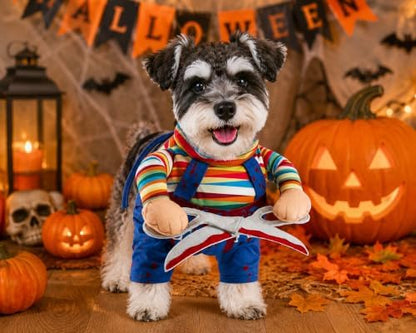 Scissors Style Pet Costume, Funny Adjustable Halloween Outfit for Dog Cat - Image 4