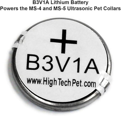 MS-5 Automatic Pet Door Collar, Genuine High Tech Pet Brand Dog Collar for Power Pet Doors, Water Resistant, 2 Batteries Included