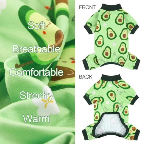 XPUDAC Dog Pajamas for Small Medium Dogs Girl Boy Cute Comfy Puppy Pjs Doggie Clothes Cat Pet Jammies Outfit, 213-2XL - Image 6